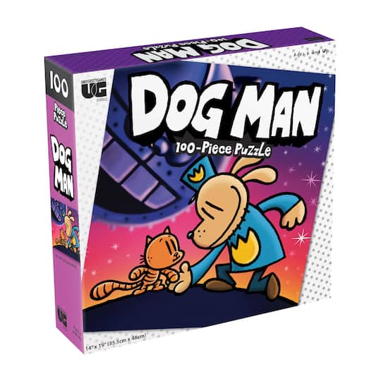 Dog Man Grime & Punishment Jigsaw Puzzle: 100 Pcs